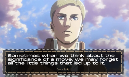 best quotes from attack on titan erwin