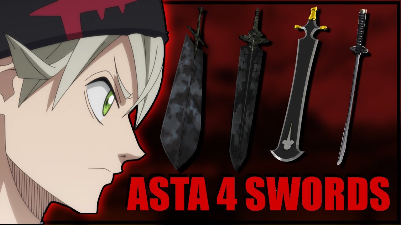 Asta's 4 Anti-Magic Demon Swords Explained | Black Clover Explained - YouTube
