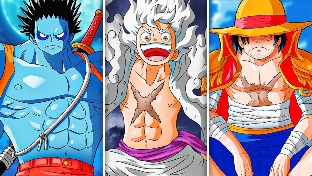 One Piece Luffy Forms