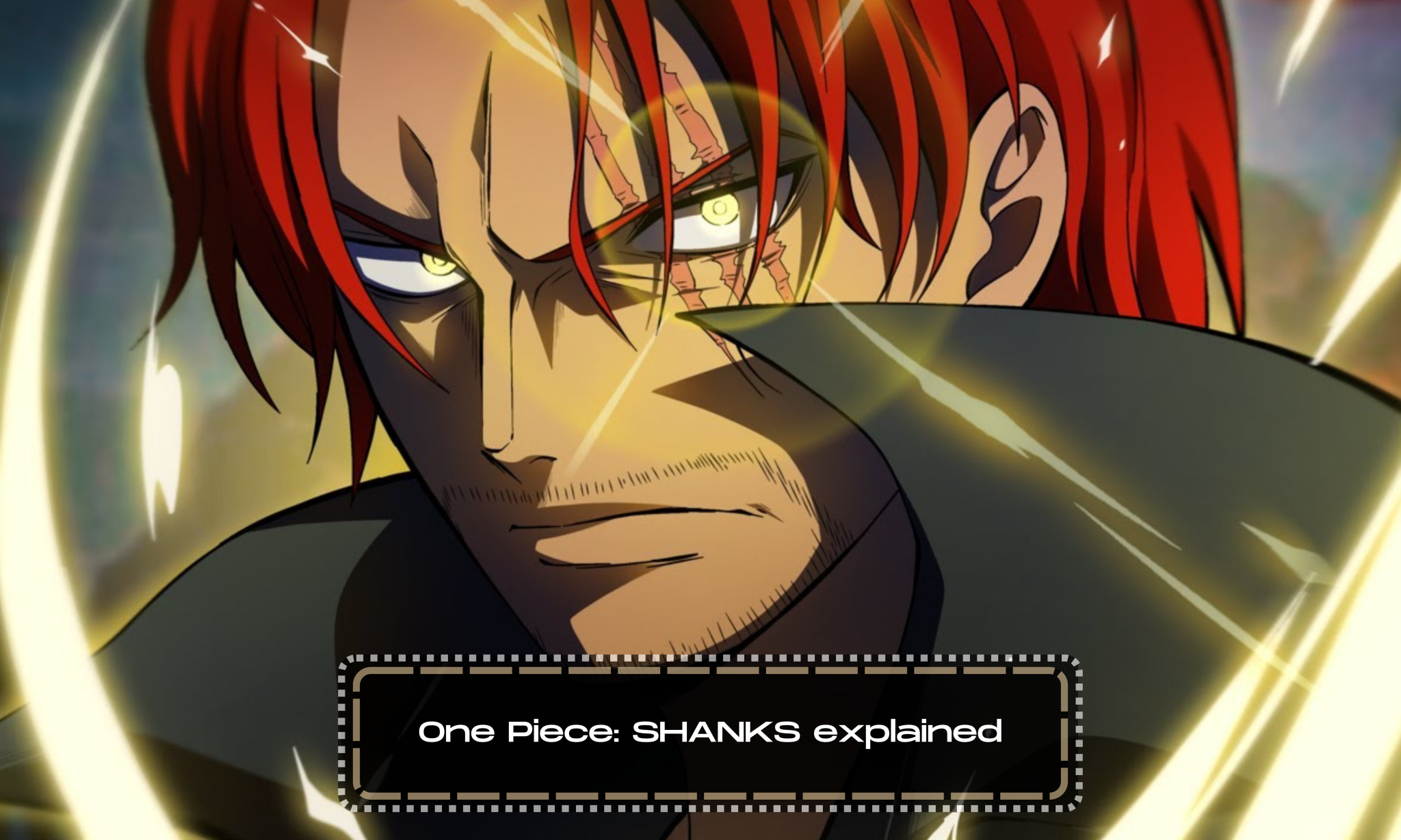 One Piece Shanks Explained Anime Everything