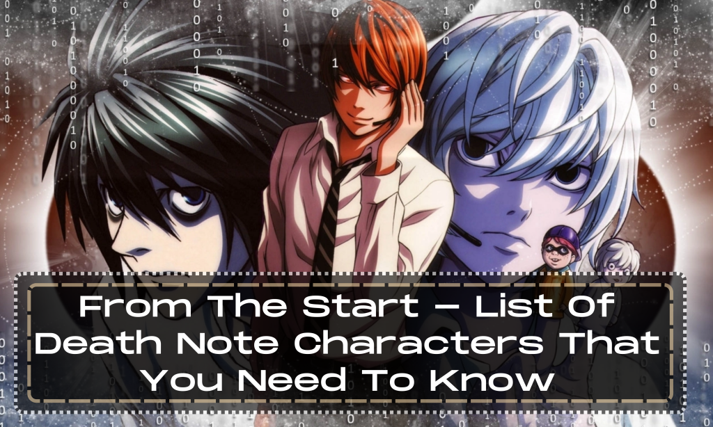 list of deathn note characters