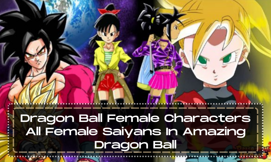 Dragon Ball Female Characters - All Female Saiyans In Amazing Dragon Ball