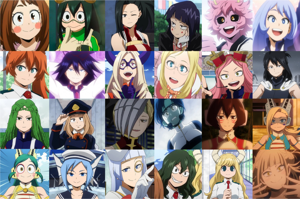 Top 15+ Most Popular Female Characters In My Hero Academia - Anime ...