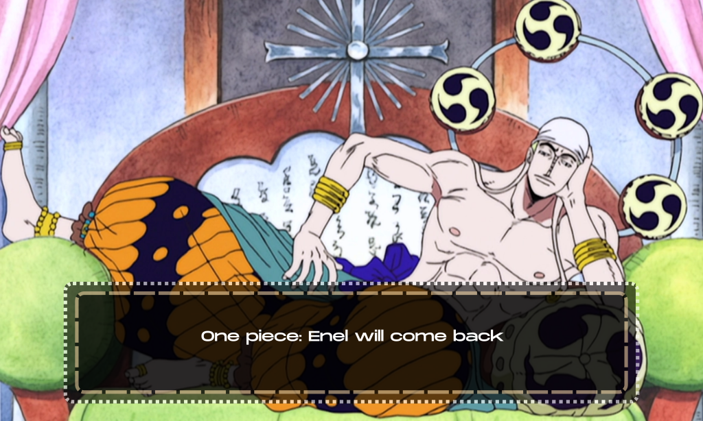 One piece: Enel will come back